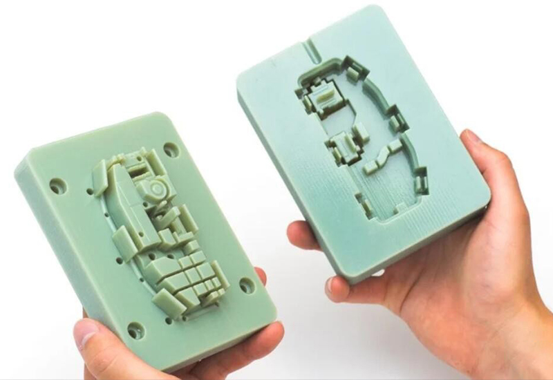 3D printing molds are 90 percent faster and 70 percent cheaper than traditional mold processing   