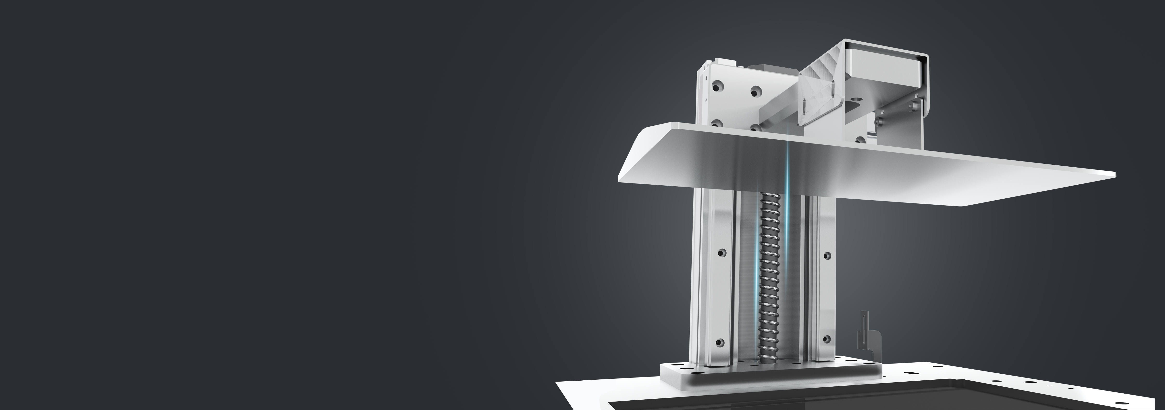 Linear double guide rail+ball screw