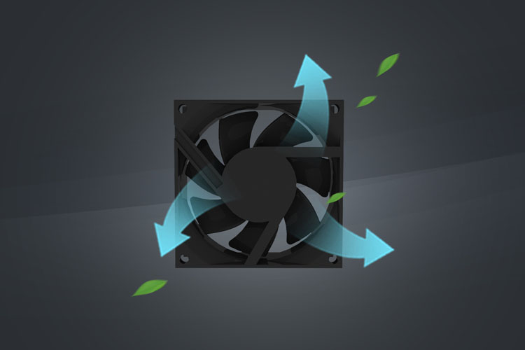 Built-in air purification system