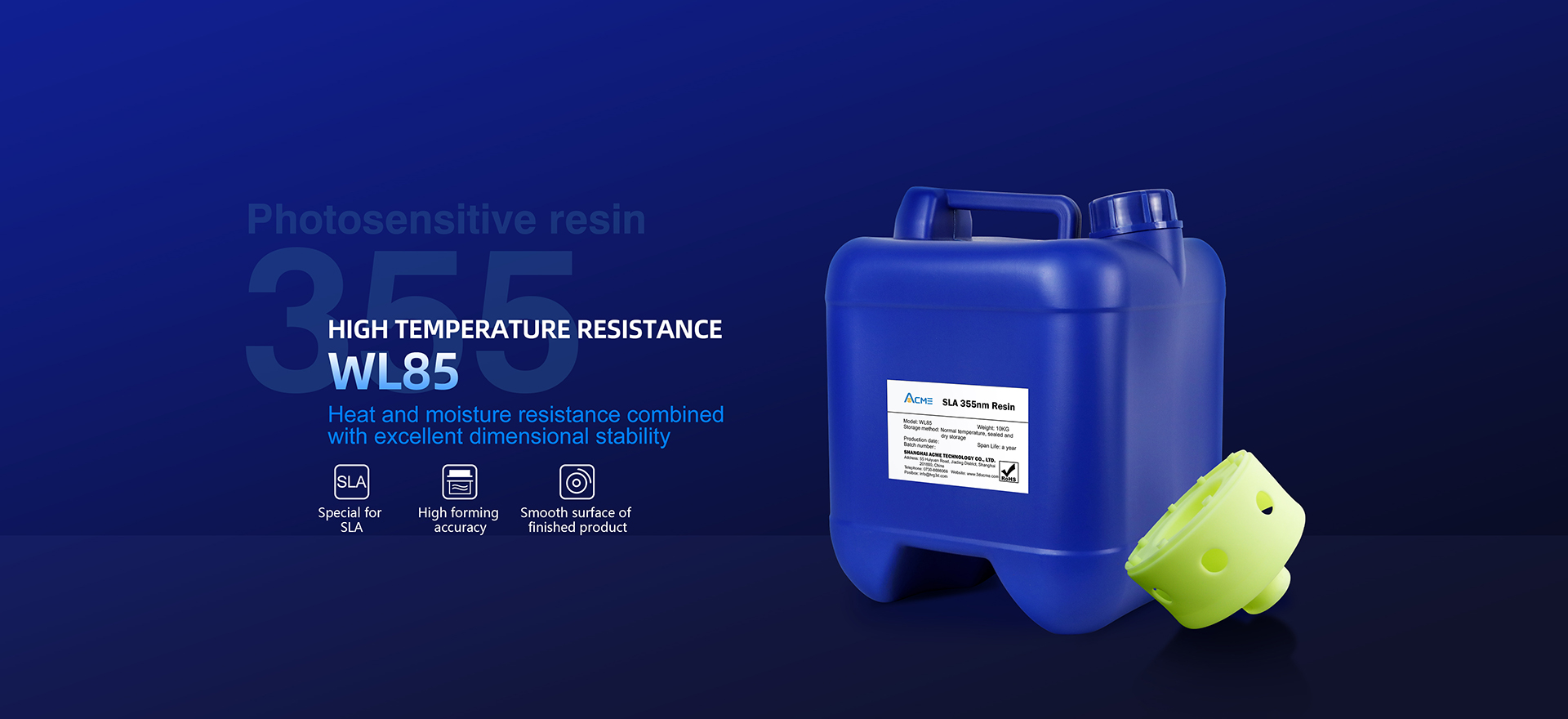 High Temperature Resistant Resin