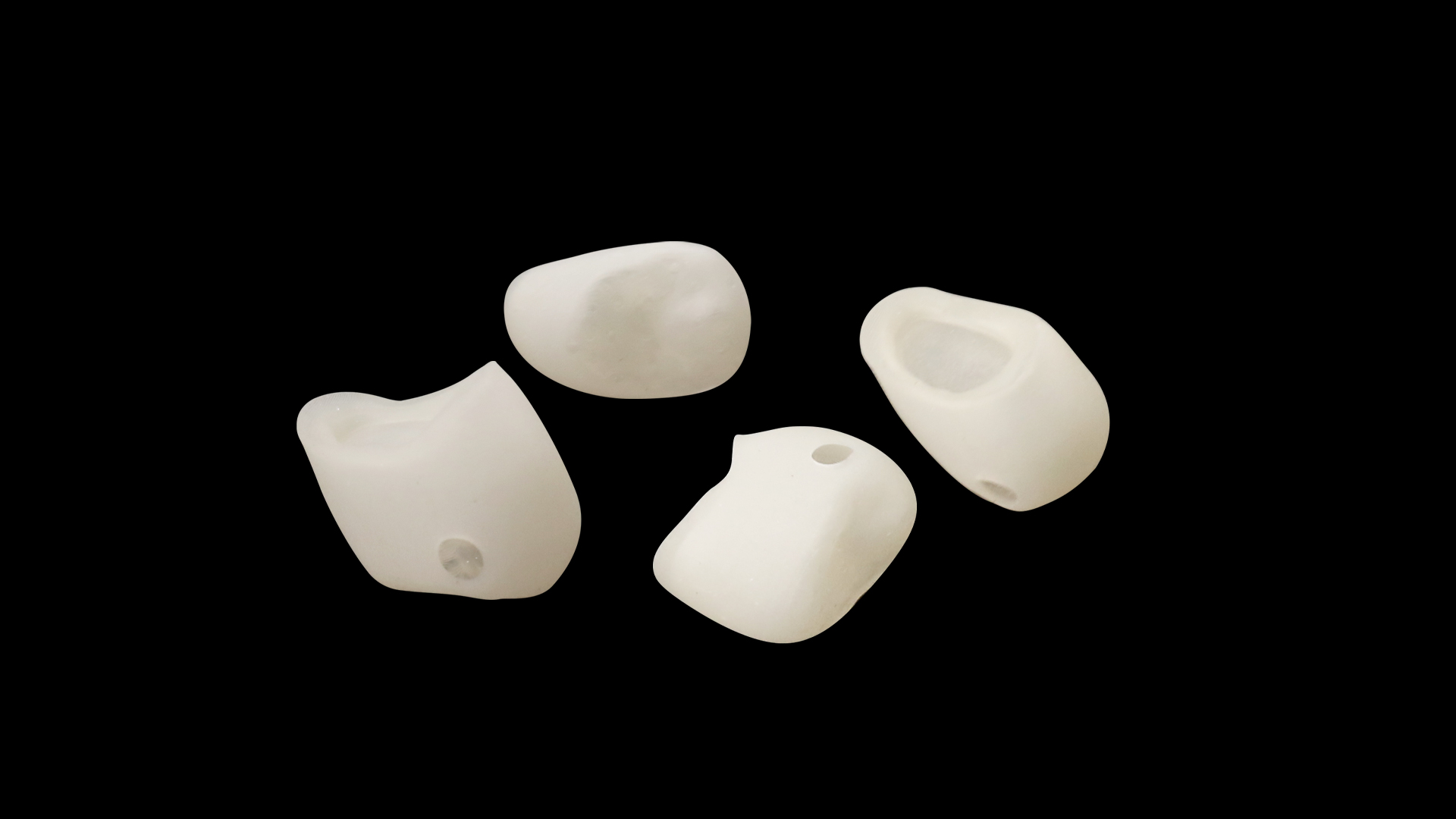What is the difference between 3D printed crowns and bridges and normal dental crowns?