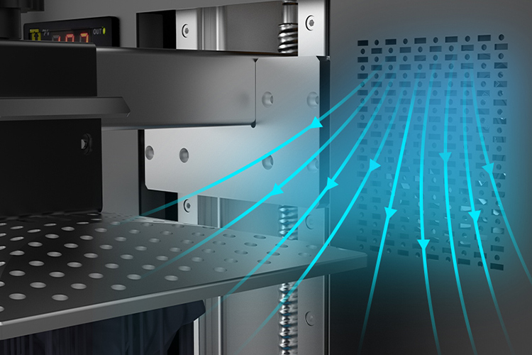 Embedded activated carbon deodorization system